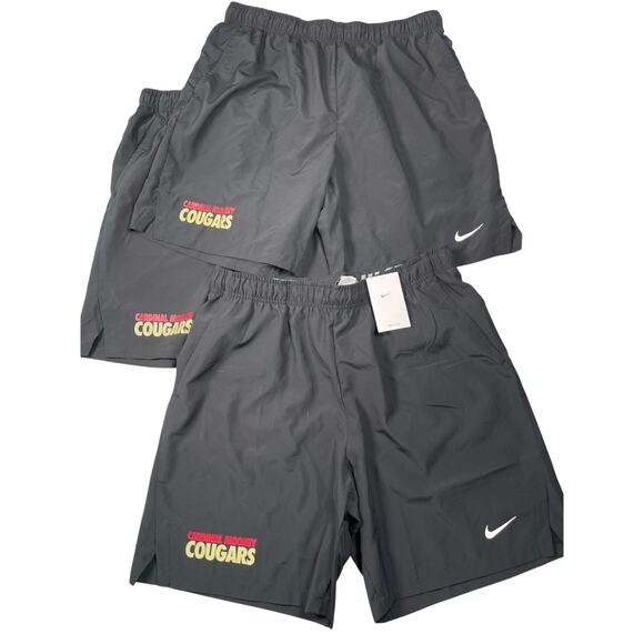 Lot of 3 Nike Cardinal Mooney Cougars Shorts Mens XL Flex Woven Training DJ8686 - Picture 1 of 14